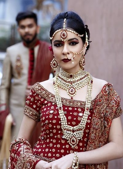 Leena Puri Make up Artist Bride grrom hd makeup