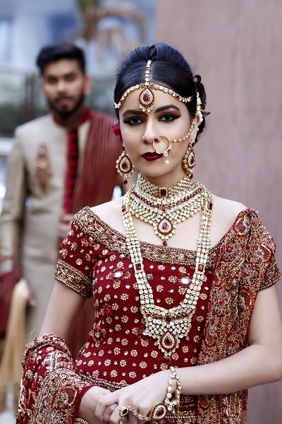 Leena Puri Make up Artist Bride grrom hd makeup